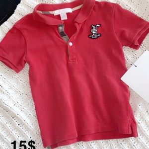 Burberry baby polo